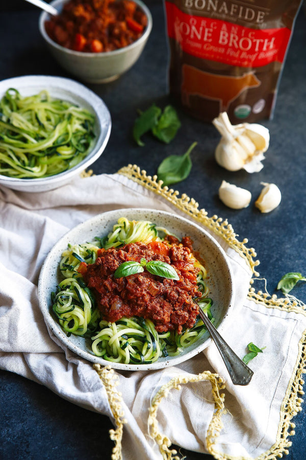 Paleo Bolognese with Zoodles
