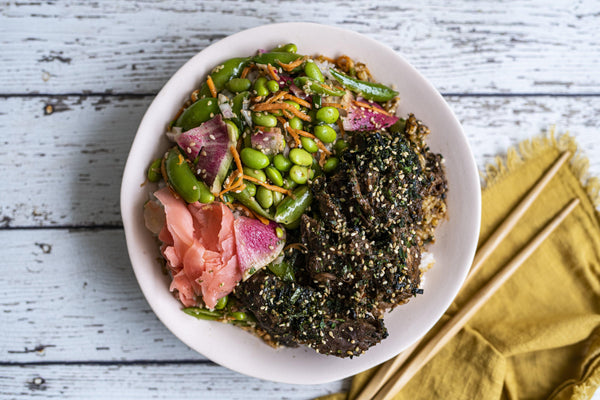 Miso Bone Broth Steak Bowl