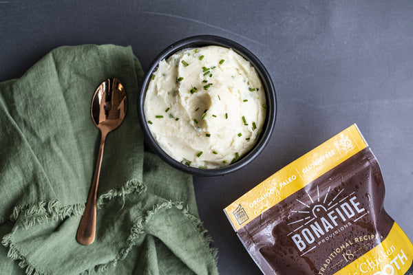 Bone Broth Mashed Potatoes