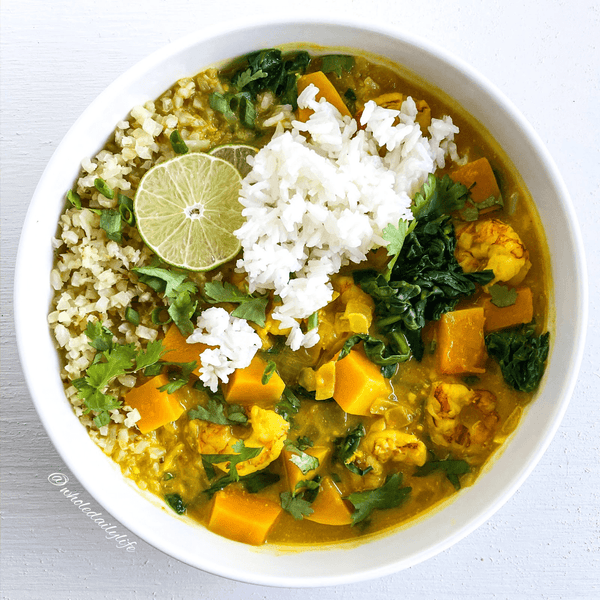 Easy Pumpkin Butternut Curry (Paleo)