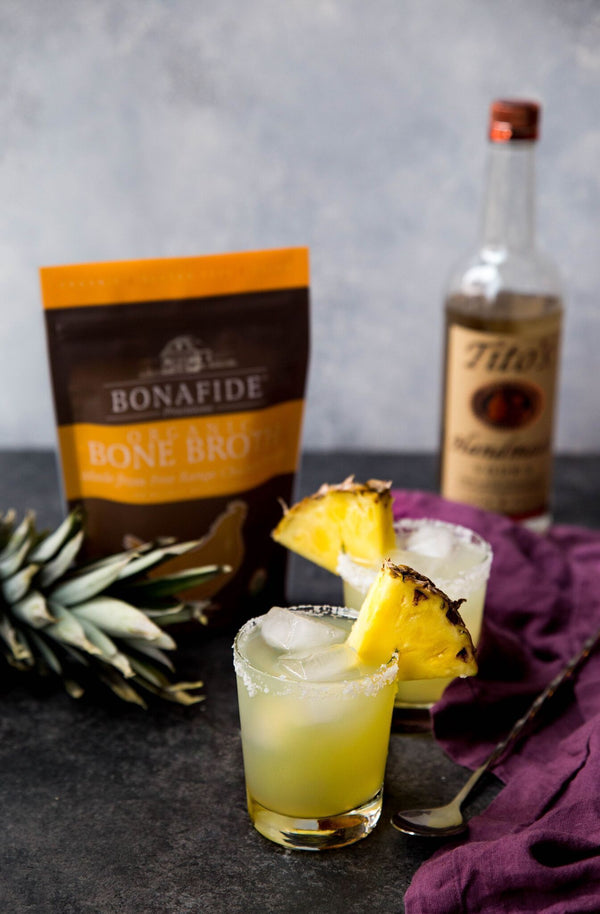 Bone Broth "Salty Dog" Cocktail