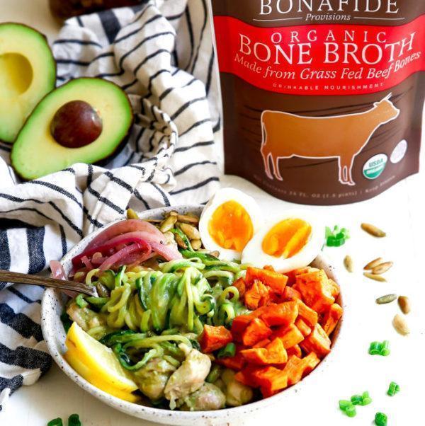 Whole30 Breakfast Zoodle Bowl