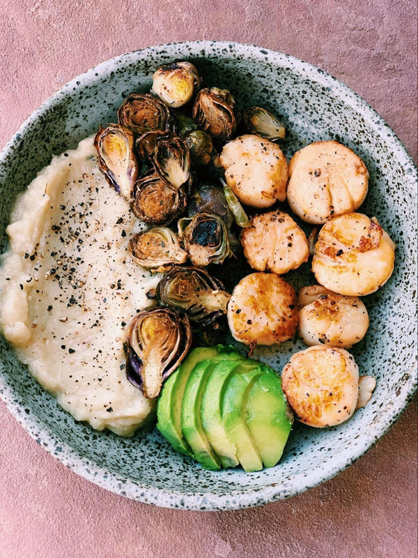 Garlic Seared Scallops