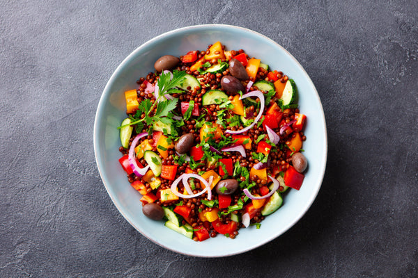 Mediterranean Lentil Salad