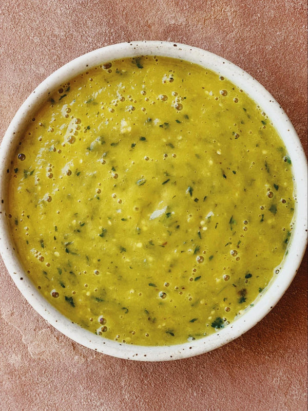 Bone Broth Tomatillo Salsa