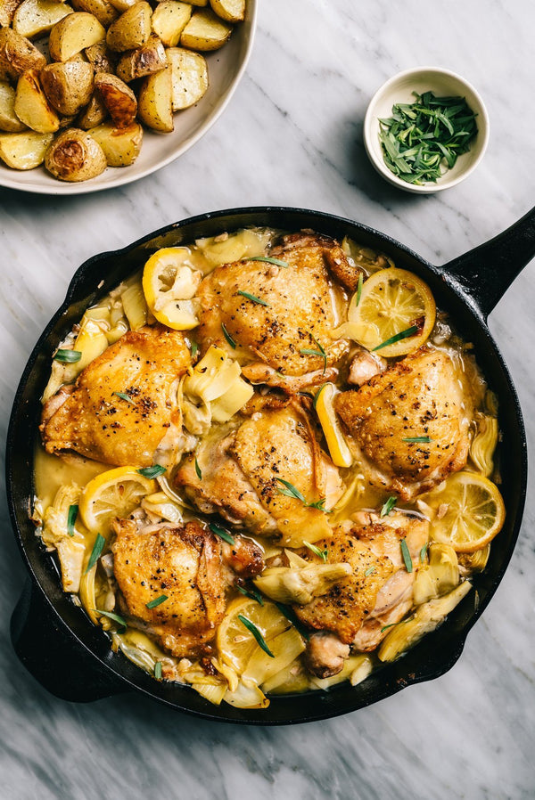 Lemon Greek Chicken (paleo, keto, gluten-free)