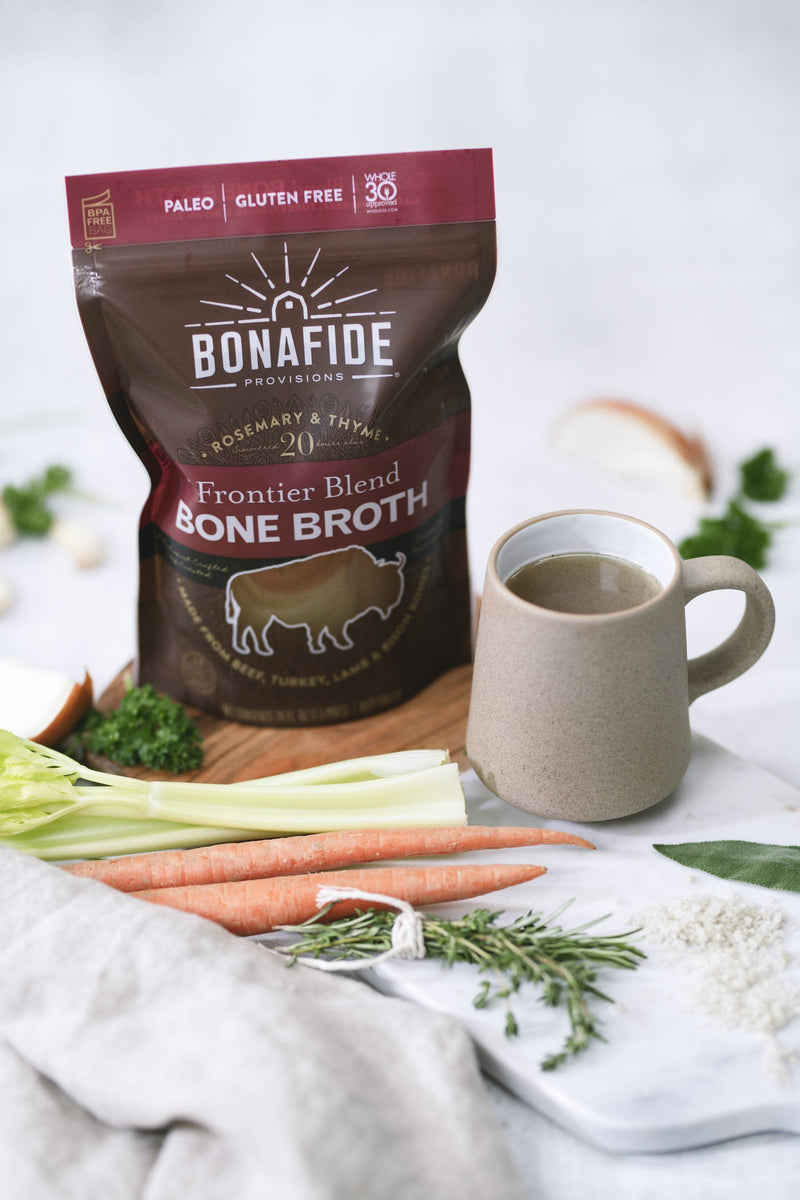 6 Pack Frozen Frontier Blend Bone Broth
