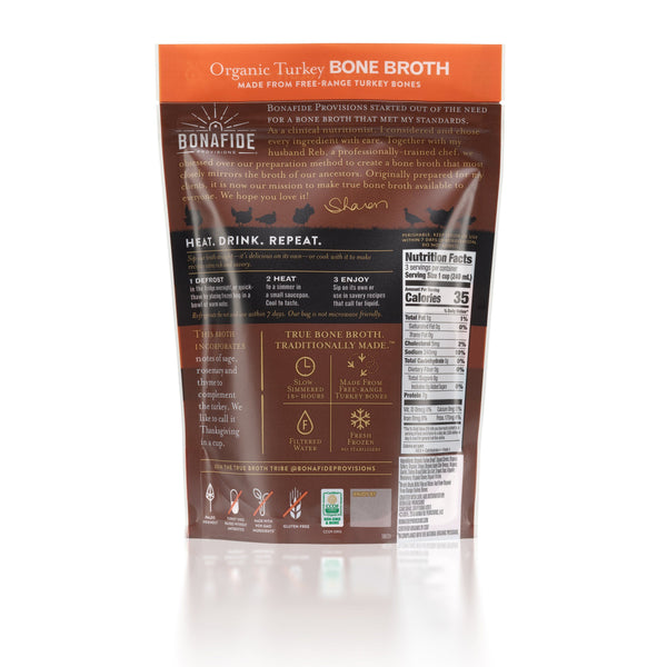 Organic Turkey Bone Broth